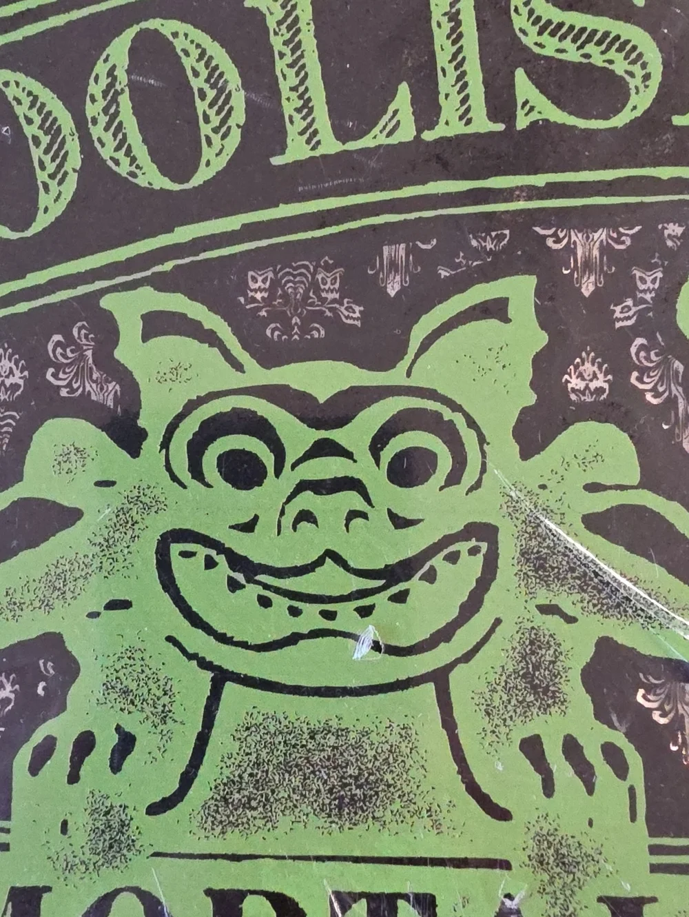 Disney Haunted Mansion WELCOME FOOLISH MORTALS Tin Wall Sign, Halloween Gorhic